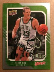 Larry Bird #242 Basketball Cards 2008 Upper Deck MVP Prices