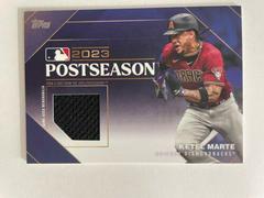Ketel Marte #PPR-KM Baseball Cards 2024 Topps Postseason Performance Relic Prices