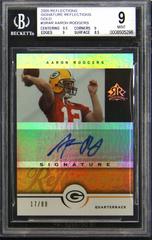 Aaron Rodgers [Gold] #SR-AR Football Cards 2005 Upper Deck Reflections Signatures Prices