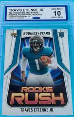 Travis Etienne Jr. #RR13 Football Cards 2021 Panini Rookies and Stars Rush Prices