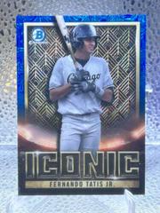 Fernando Tatis Jr. [Atomic] Baseball Cards 2023 Bowman Chrome Iconic Prices