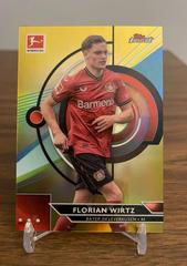 Florian Wirtz [Gold] #95 Soccer Cards 2022 Topps Finest Bundesliga Prices