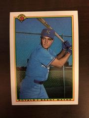 Brent Mayne #372 Baseball Cards 1990 Bowman Prices