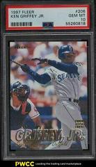 Ken Griffey Jr. #206 Baseball Cards 1997 Fleer Prices