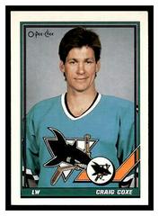 Craig Coxe #447 Hockey Cards 1991 O-Pee-Chee Prices