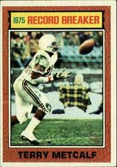 Terry Metcalf #5 Football Cards 1976 Topps Prices