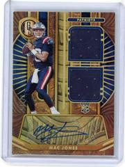 Mac Jones [Rookie Jersey Autograph Double] #247 Football Cards 2021 Panini Gold Standard Prices