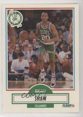 Brian Shaw Basketball Cards 1990 Fleer Update Prices