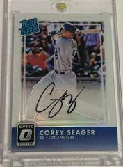 Corey Seager [Holo] #RR-CS Baseball Cards 2016 Panini Donruss Optic Rated Rookies Signatures Prices