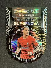 Darwin Nunez [White Pulsar] Soccer Cards 2022 Panini Obsidian Supernova Prices