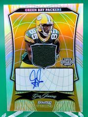 Rashad Jennings [Autograph Gold Refractor] #107 Football Cards 2009 Bowman Sterling Prices