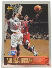 Michael Jordan [NBA 50th] #139 Basketball Cards 1996 Topps Prices
