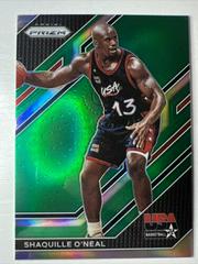 Shaquille O'Neal [Green] Basketball Cards 2022 Panini Prizm USA Prices