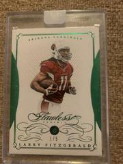 Larry Fitzgerald [Emerald] Football Cards 2015 Panini Flawless Prices