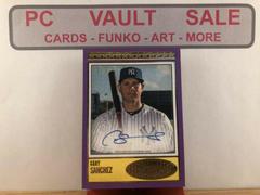 Gary Sanchez Baseball Cards 2018 Topps Brooklyn Collection Autographs Prices