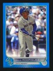Julio Rodriguez [Blue] #USC150 Baseball Cards 2022 Topps Chrome Update Prices