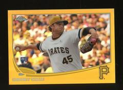 Gerrit Cole [Pitching Gold Refractor] #210 Baseball Cards 2013 Topps Chrome Prices