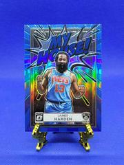 James Harden [Blue] Basketball Cards 2020 Panini Donruss Optic My House Prices