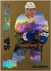 Nathan MacKinnon [Gold] Hockey Cards 2022 Skybox Metal Universe Aspects Prices