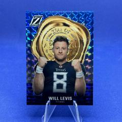 Will Levis [Blue] #25 Football Cards 2023 Panini Zenith Zeal of Approval Prices
