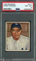 Casey Stengel #217 Baseball Cards 1950 Bowman Prices