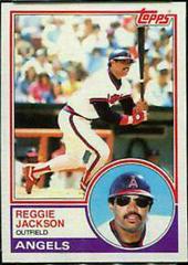 Reggie Jackson Baseball Cards 1983 Topps Prices