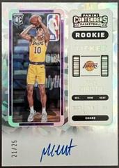 Max Christie [Autograph Cracked Ice Ticket] #144 Basketball Cards 2022 Panini Contenders Prices