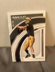 Tom Brady Football Cards 2022 Panini Immaculate Collegiate Prices