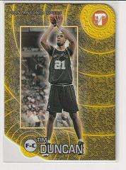 Tim Duncan [Gold Refractor] #6 Basketball Cards 2002 Topps Pristine Prices