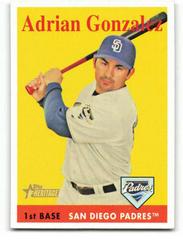 Adrian Gonzalez #26 Baseball Cards 2007 Topps Heritage Prices