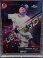 Mookie Betts [Red Refractor] #LGC-1 Baseball Cards 2023 Topps Big League Let's Go Chrome Prices