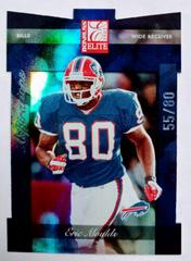 Eric Moulds [Aspirations] #5 Football Cards 2002 Panini Donruss Elite Prices