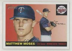 Matthew Moses #124 Baseball Cards 2004 Topps Heritage Prices