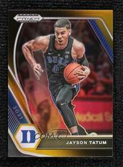 Jayson Tatum [Black Gold Prizm] Basketball Cards 2021 Panini Prizm Draft Picks Prices