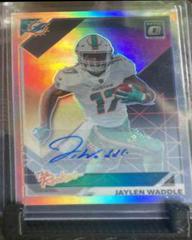 Jaylen Waddle [Autograph] #TR-8 Football Cards 2021 Panini Donruss Optic The Rookies Prices