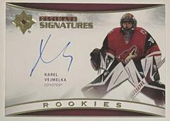 Karel Vejmelka Hockey Cards 2021 Ultimate Collection Signatures Rookies Prices