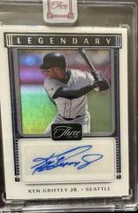 Ken Griffey Jr. [Silver] Baseball Cards 2022 Panini Three and Two Legendary Signatures Prices