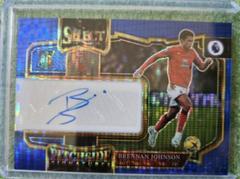 Brennan Johnson [Blue Pulsar] #PS-BJN Soccer Cards 2022 Panini Select Premier League Pitchside Signatures Prices