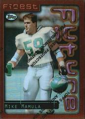 Mike Mamula [Refractor] Football Cards 1996 Topps Finest Prices
