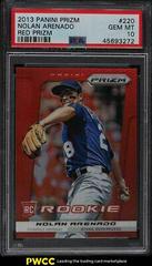 Nolan Arenado [Red Prizm] #220 Baseball Cards 2013 Panini Prizm Prices