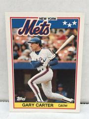 Gary Carter #11 Baseball Cards 1988 Topps American Prices