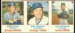 Bosman, Monday, Money [Hand Cut Panel] Baseball Cards 1975 Hostess Prices