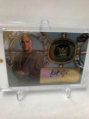 Kurt Angle [Silver] Wrestling Cards 2018 Topps Legends of WWE Hall of Fame Ring Autographs Prices