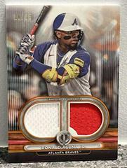 Ronald Acuna Jr. [Orange] #1 Baseball Cards 2024 Topps Tribute Prices