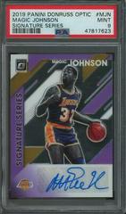 Magic Johnson #MJN Basketball Cards 2019 Panini Donruss Optic Signature Series Prices