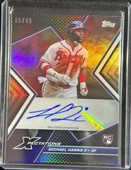 Michael Harris II [Iridescent] Baseball Cards 2023 Topps Xpectations Autographs Prices