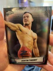 Austin Theory [Black Refractor] Wrestling Cards 2021 Topps Chrome WWE Prices