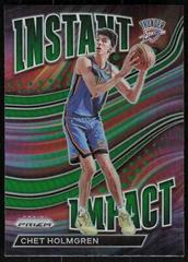 Chet Holmgren [Green] #2 Basketball Cards 2022 Panini Prizm Instant Impact Prices