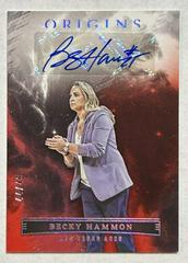 Becky Hammon [Red] #OA-BKY Basketball Cards 2023 Panini Origins WNBA Autographs Prices