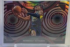 Bennedict Mathurin [Red Flood] #17 Basketball Cards 2022 Panini Obsidian Tunnel Vision Prices